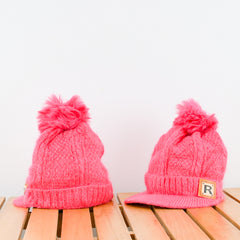 Kids Winter Pom Pom Cap