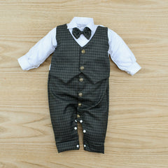 Formal Gentleman Romper