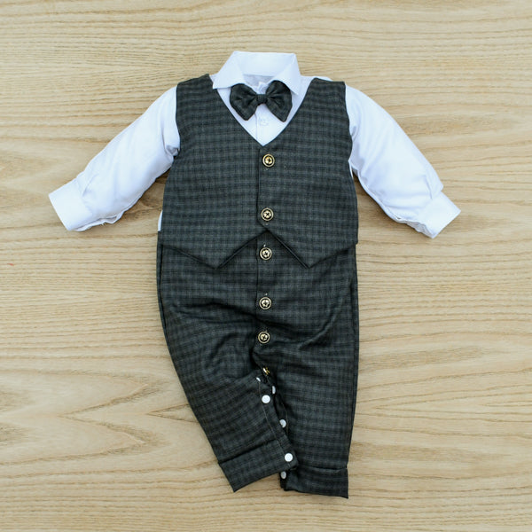 Formal Gentleman Romper