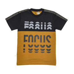 Boys Focus T-Shirt Round Neck Half Sleeves