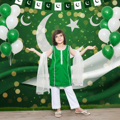 Independence Day 2 Piece Shirt Trouser With Dupatta
