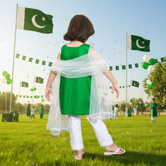 Independence Day 2 Piece Shirt Trouser With Dupatta