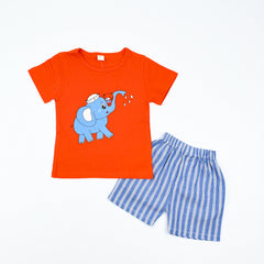 Baby Ele 2 Piece Boys Shirt and Shorts Set