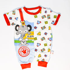 Baby Elephant Joyland Romper Cap Botties Set