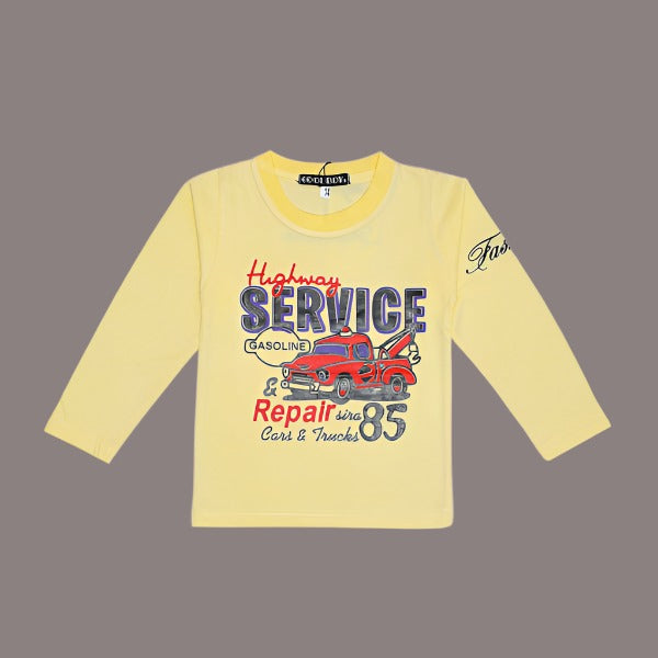 Highway Service Full Sleeves Boy Shirt