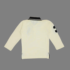 Polo Full Sleeves Collar Neck Boys T-Shirt