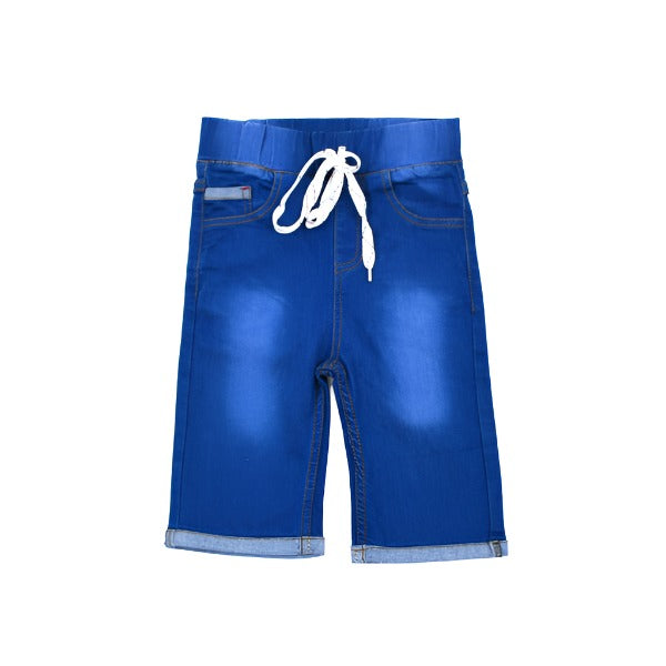 Denim Draw String Boys Relax Wear Shorts