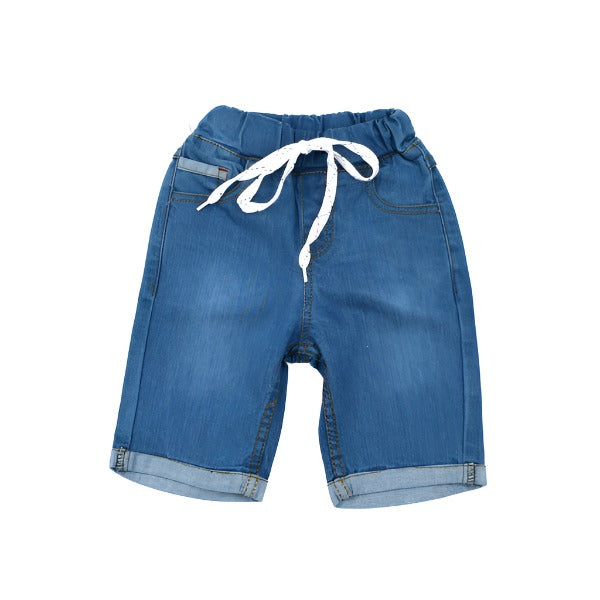 Denim Draw String Boys Relax Wear Shorts