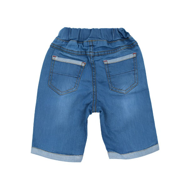 Denim Draw String Boys Relax Wear Shorts