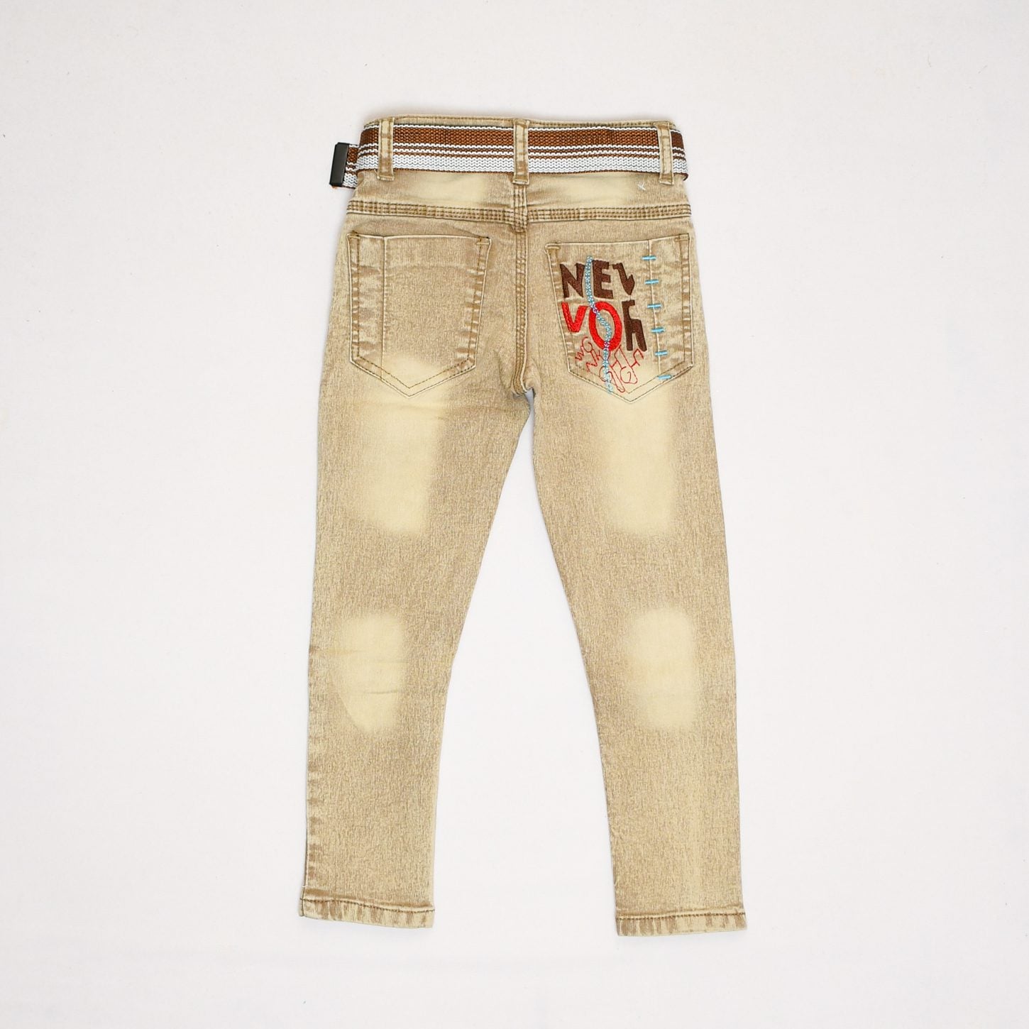 Boys Friendly-9 Pants in Fawn Color