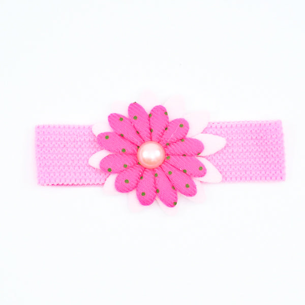 Floral Pearl Girls Headband