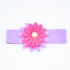 Floral Pearl Girls Headband