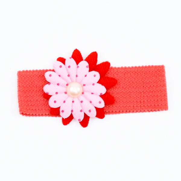 Floral Pearl Girls Headband