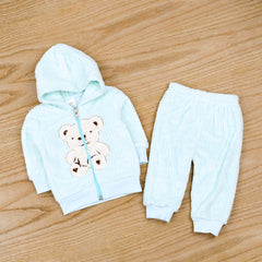 Baby Girl Baby Boy 3 Piece Superior Quality Teddy Bear Super Warm Winter Dress