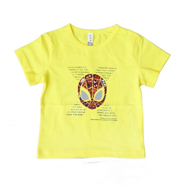 Boys Superior Quality Spider-man T-Shirt Round Neck