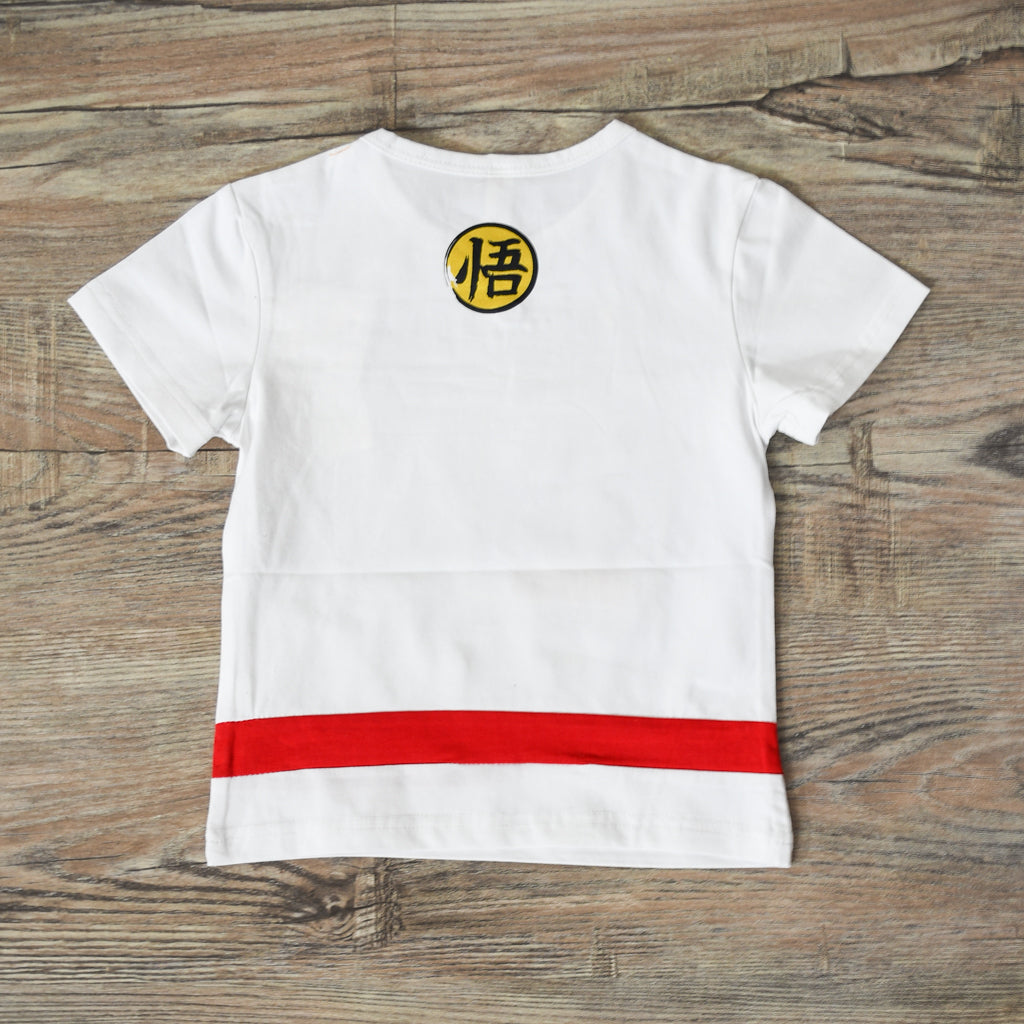 Boys Superior Quality WU KONG T-Shirt in White Color