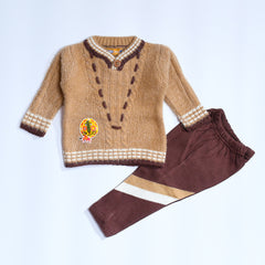 Rabbit Wool 2 Piece Baby Girl Knit Wear