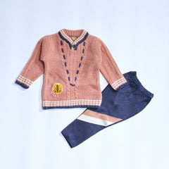 Rabbit Wool 2 Piece Baby Girl Knit Wear