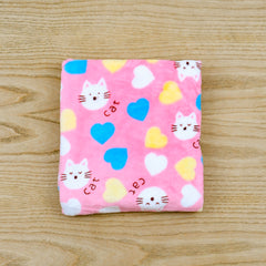 Little Cat Unisex Baby Cotton Flannel Blanket