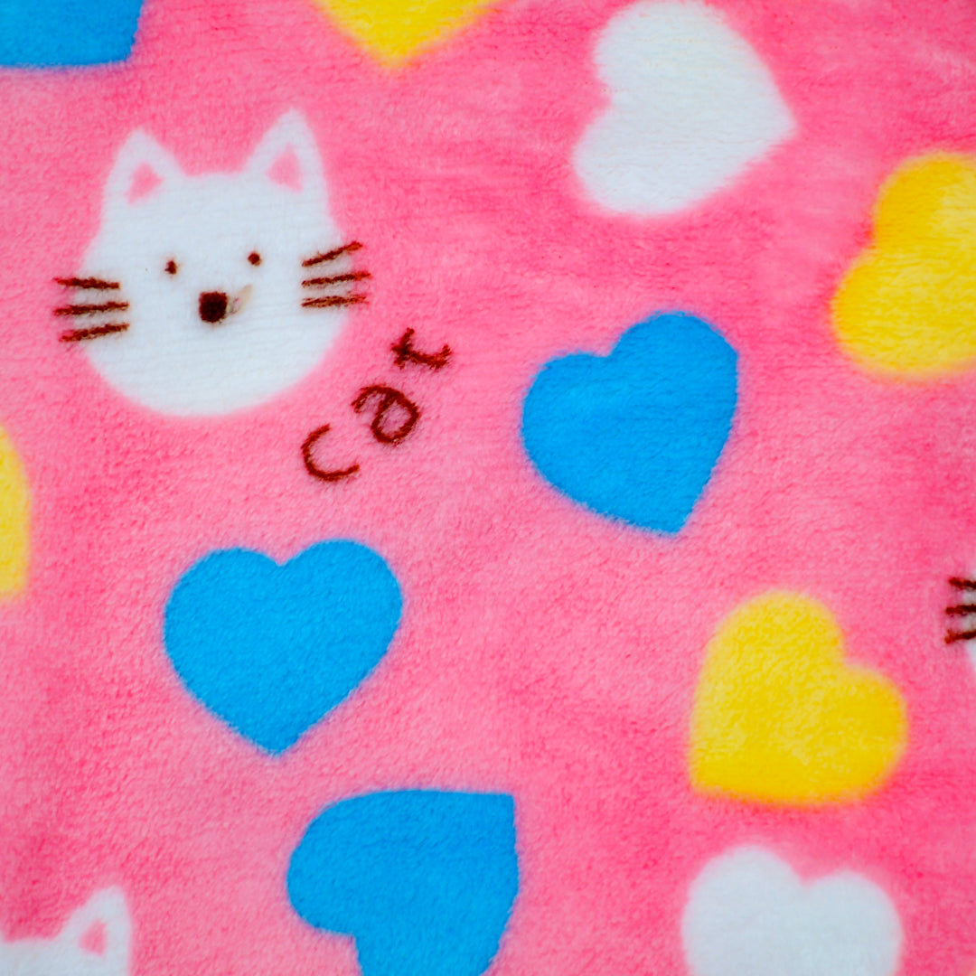 Little Cat Unisex Baby Cotton Flannel Blanket