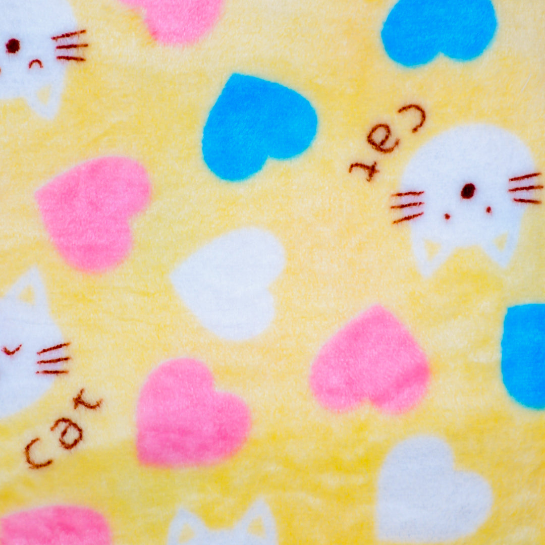 Little Cat Unisex Baby Cotton Flannel Blanket