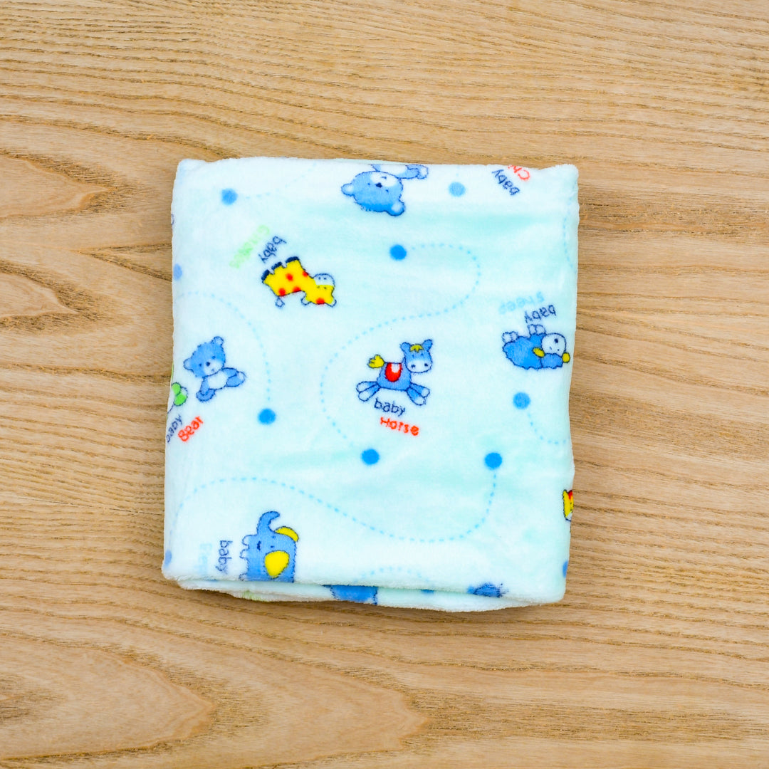 Baby Animals Unisex Baby Flannel Blanket Shawl