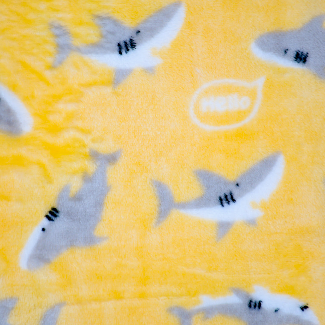 Baby Shark Unisex Baby Cotton Flannel Blanket