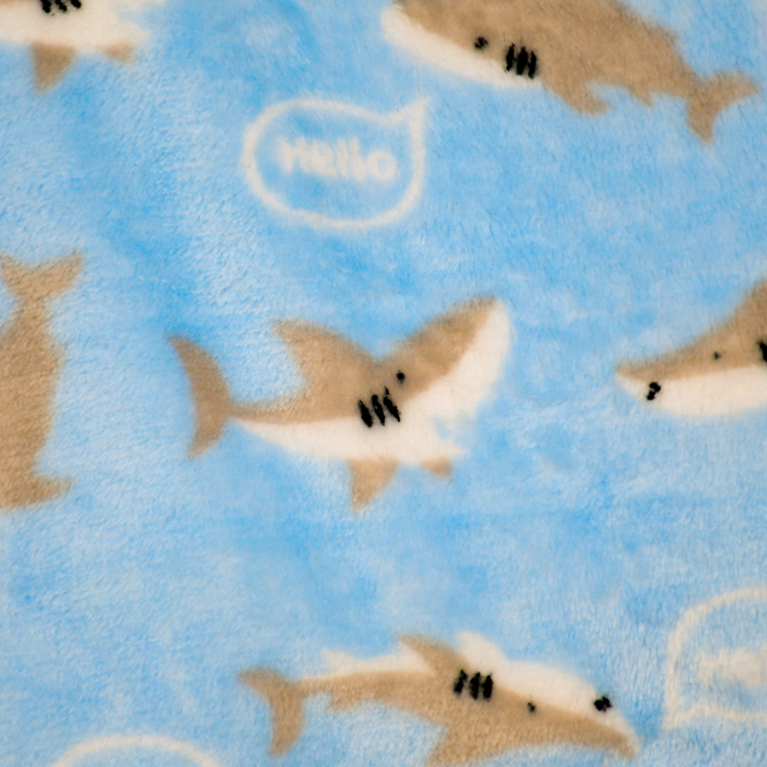 Baby Shark Unisex Baby Cotton Flannel Blanket