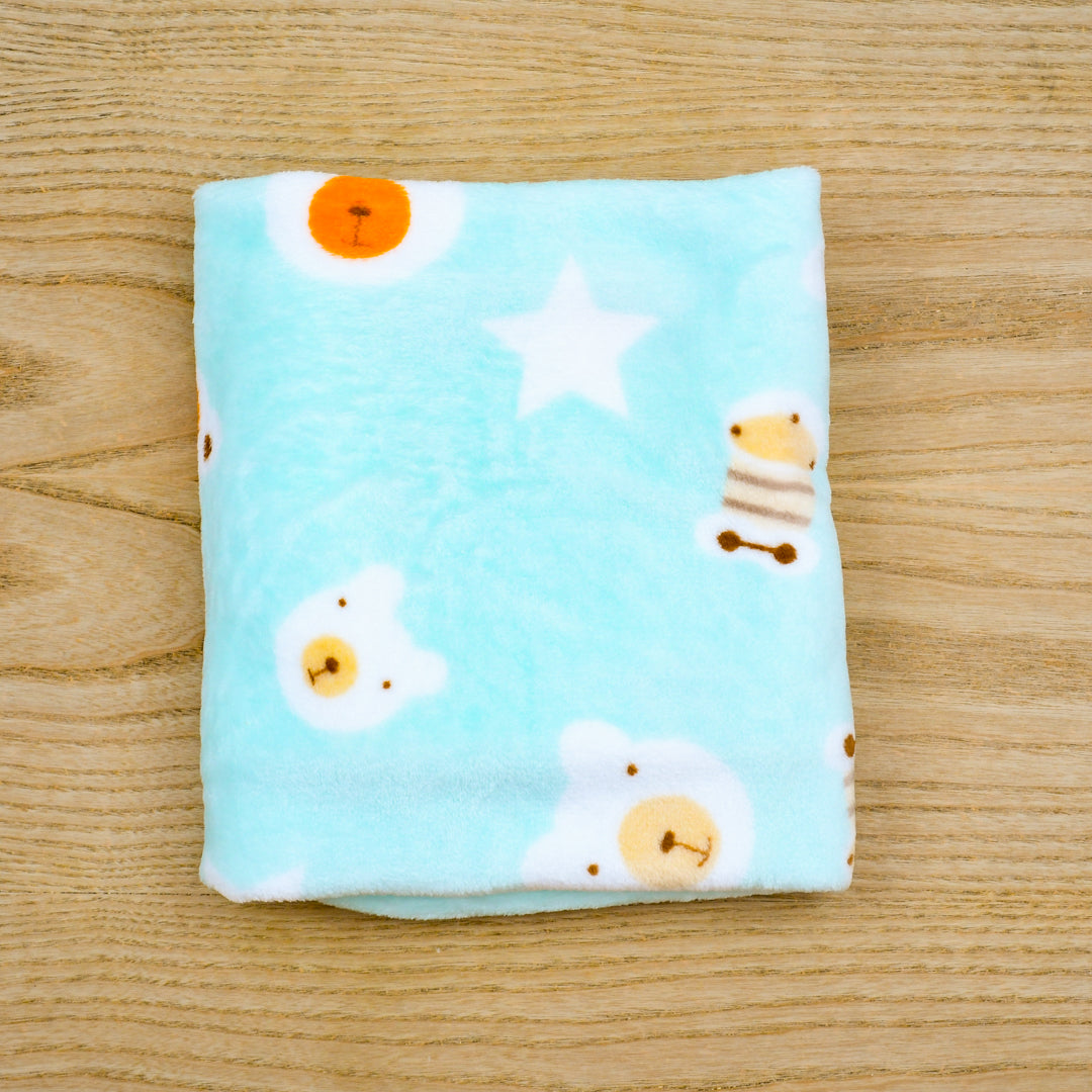 Bear Family Unisex Baby Flannel Blanket Shawl