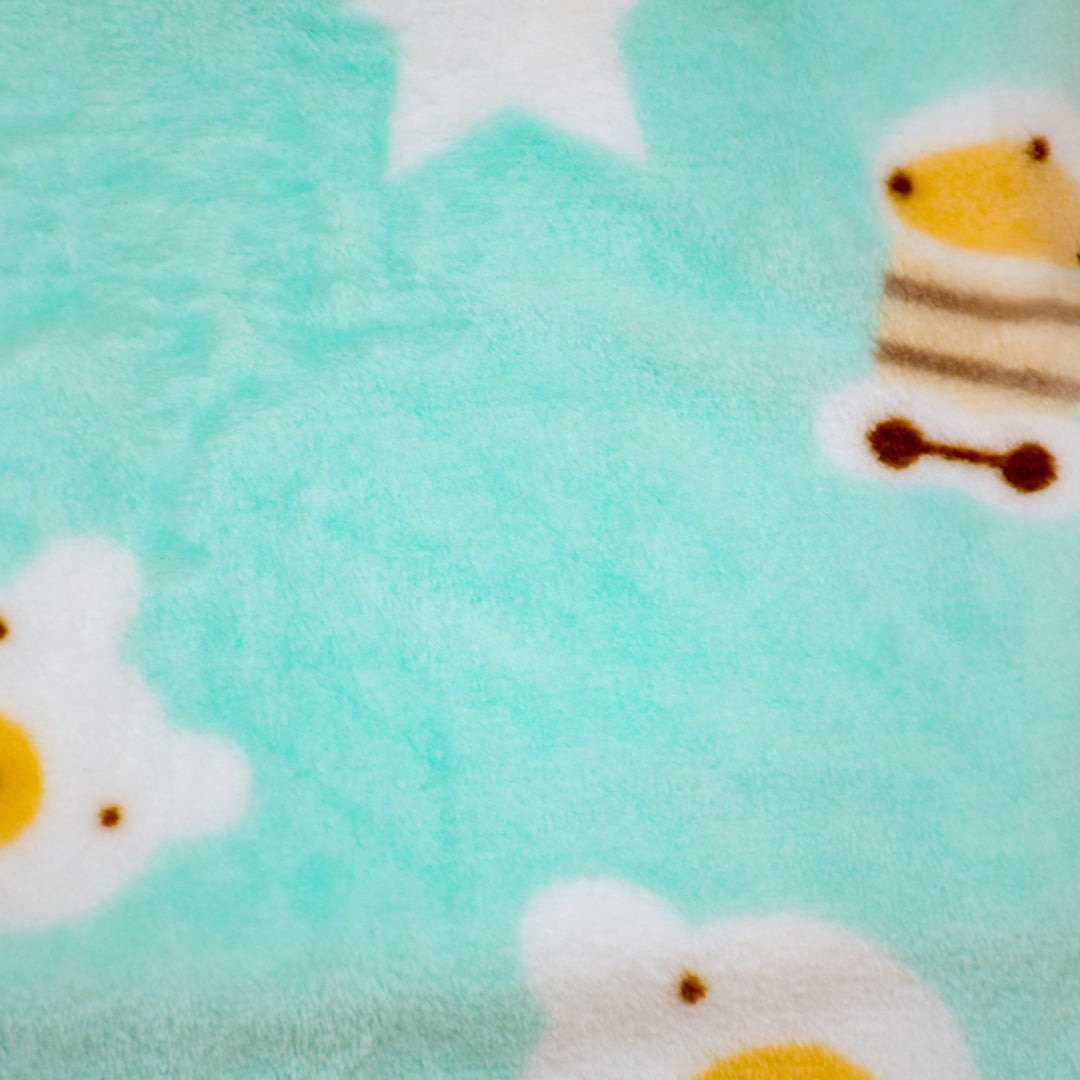 Bear Family Unisex Baby Flannel Blanket Shawl