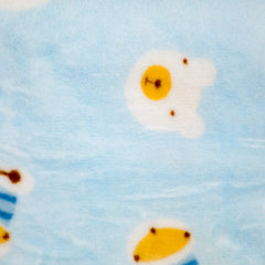 Bear Family Unisex Baby Flannel Blanket Shawl