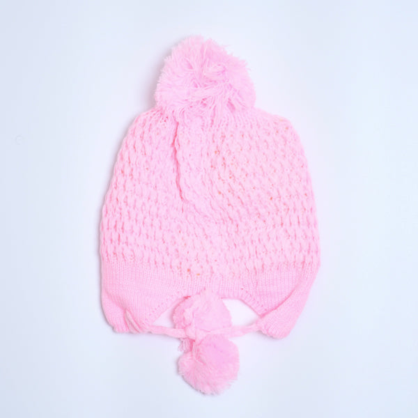 Beads Style Pom Pom Kids Beanie