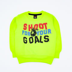 Shoot For Your Goal Boys Winter Sweatshirt