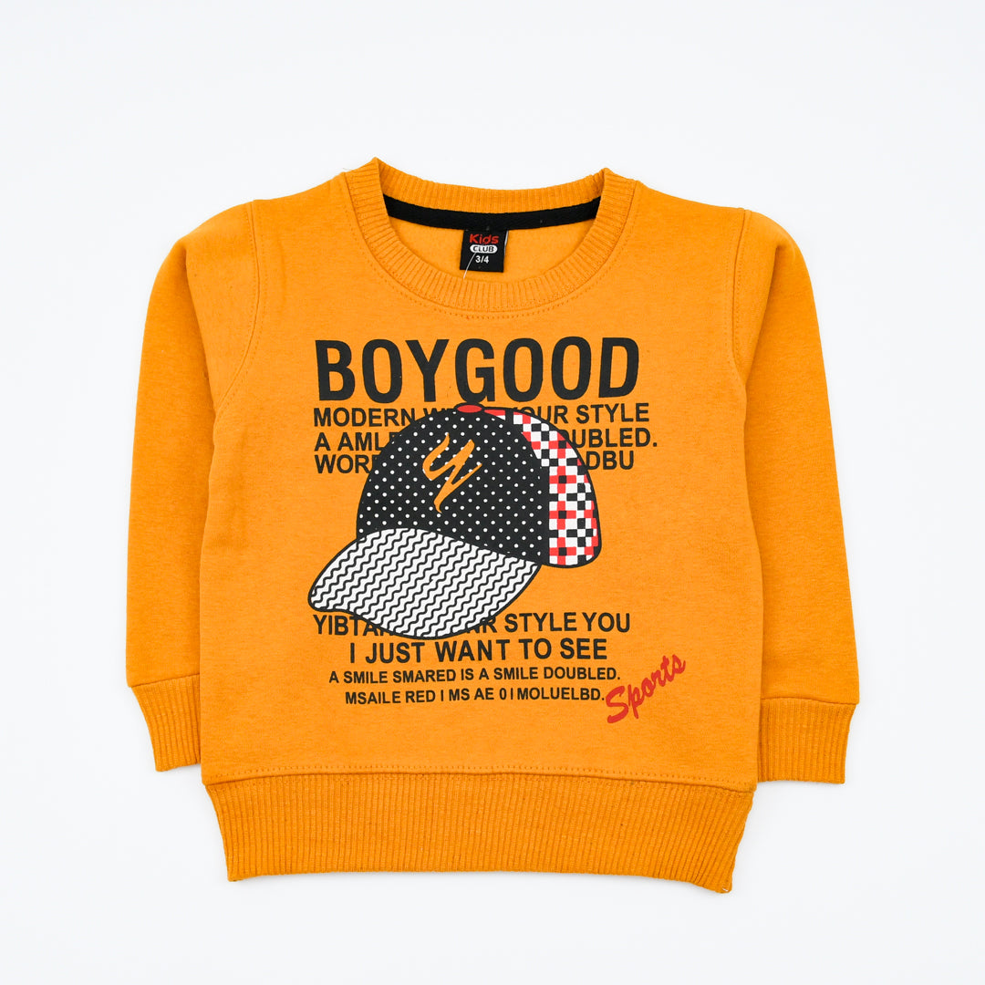 Good I Want to See Sports Boys Winter Sweatshirt