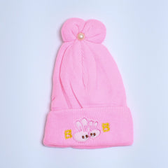 Twinkle Twin Bunnies New Born Baby Cap