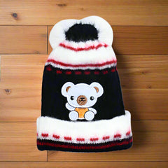 Cute Teddy Bear New Born Baby Cap