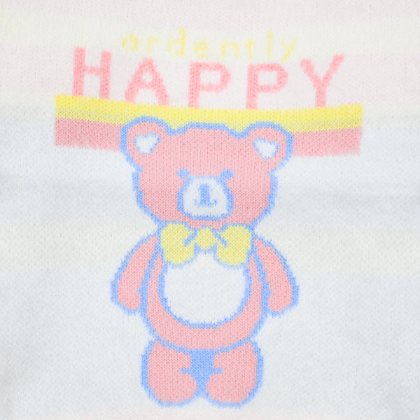 The Little Happy Teddy Bear Toddler Boys Girls Sweater