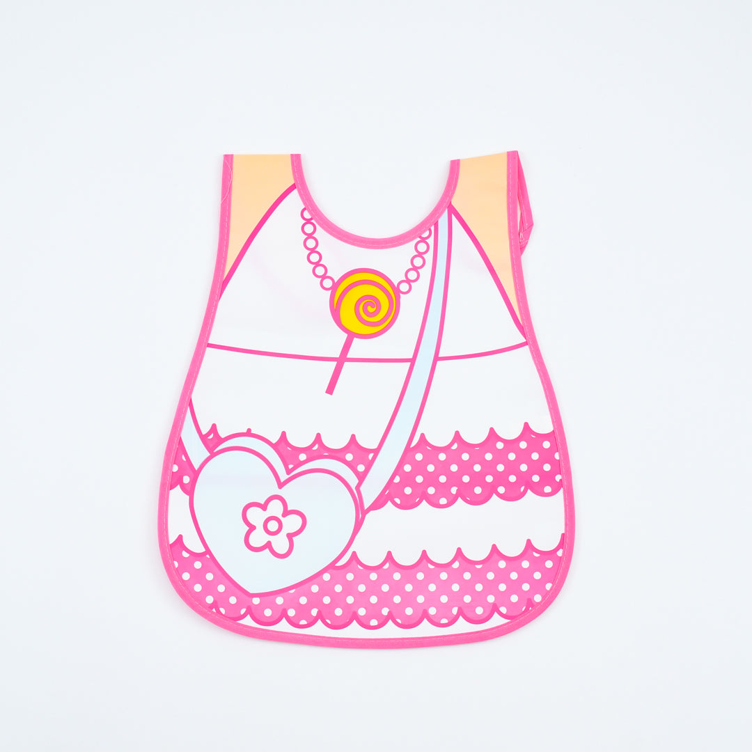 Heart Filled with Love 100% PEVA Bib