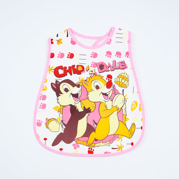 Chipmunks Chip and Dale 100% PEVA Bib