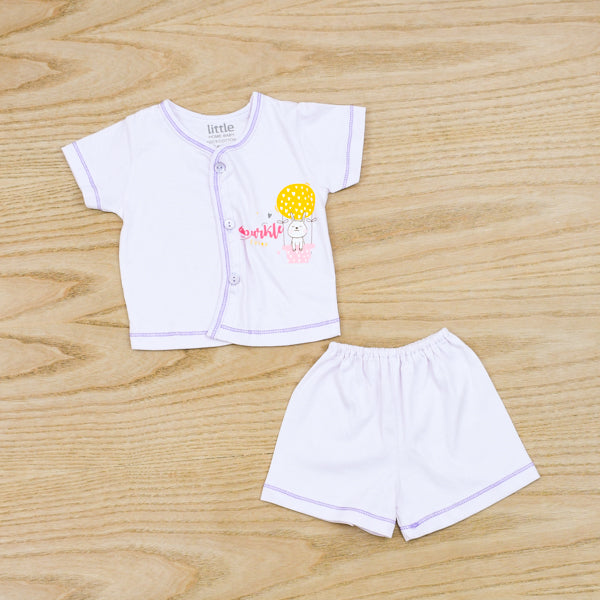 Sparkle Everyday Shirt Shorts 2 Piece Baby Boy Baby Girl Dress