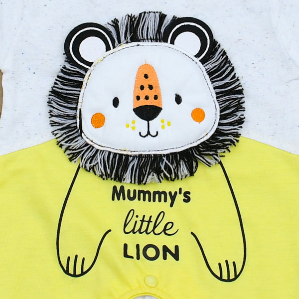 Mummy's Little Lion Baby Boy Romper