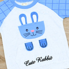 Little Bunny 3 Piece Baby Boys Shirt Shorts Cap Dress