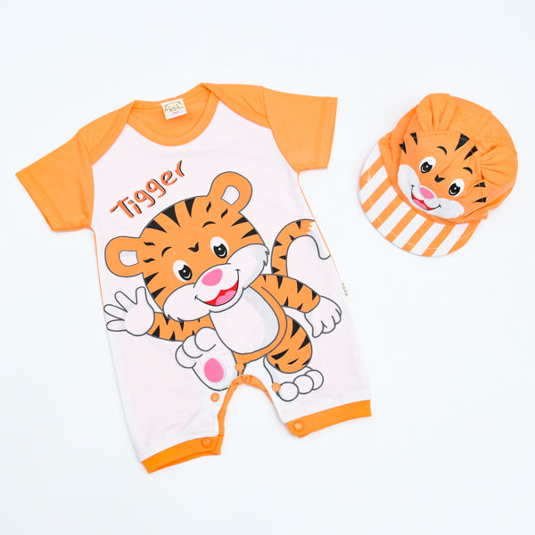 The Naughty Tigger Baby Boy Baby Girl Romper