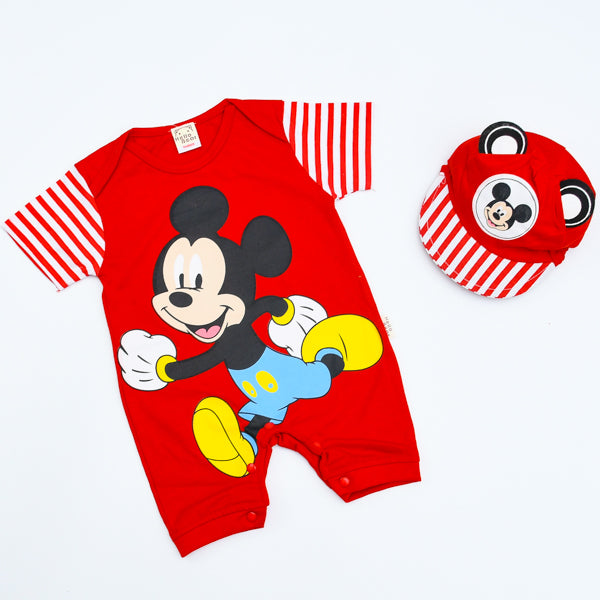 The Playful Micky Mouse Baby Boy Baby Girl Romper