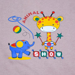 Animal Show Common Daily Use Summer Half Sleeves Boys T-Shirt