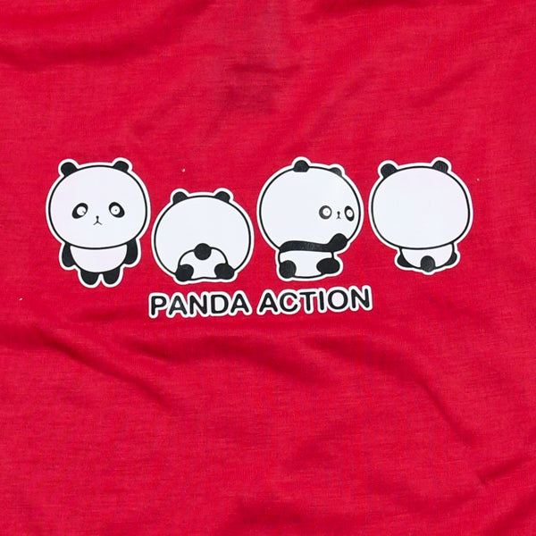 Panda Action Common Daily Use Summer Half Sleeves Boys T-Shirt