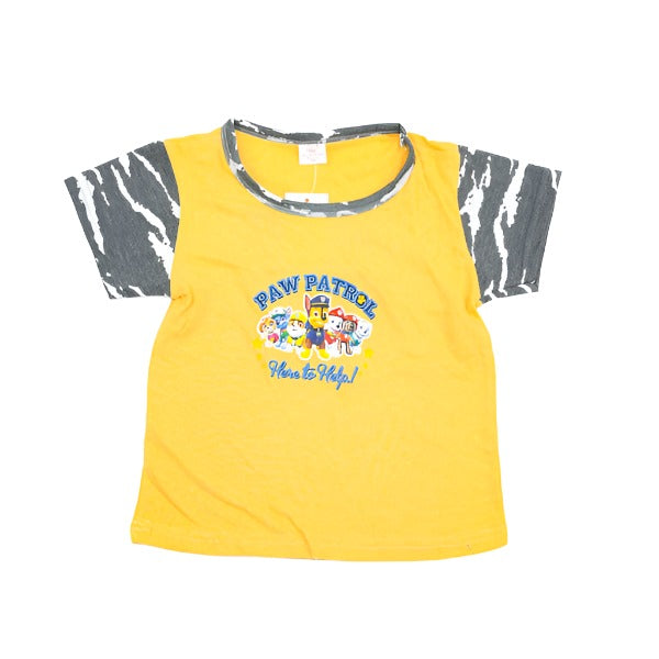 Paw Petrol Common Daily Use Summer Half Sleeves Boys T-Shirt