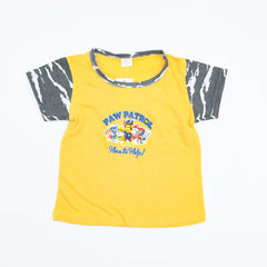 Paw Petrol Common Daily Use Summer Half Sleeves Boys T-Shirt