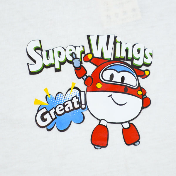 Super Wings Common Daily Use Summer Half Sleeves Boys T-Shirt