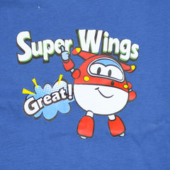 Super Wings Common Daily Use Summer Half Sleeves Boys T-Shirt